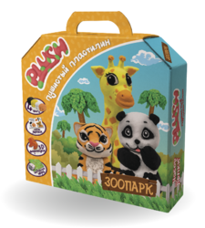 PLUSH Игровой набор «Зоопарк»